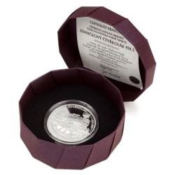 Stříbrná uncová medaile Jedničkový čtyřkolák 434.1 Proof s hologramem