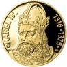 Zlatá medaile Karel IV., Au 1/2 Oz