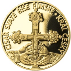 Zlatá medaile Karel IV., Au 1/2 Oz