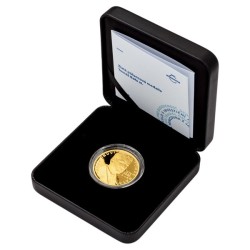 Zlatá půluncová medaile Tomáš Baťa st. proof