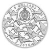 Stříbrná dvouncová mince  - Věra Čáslavská s pamětním listem - proof standard