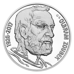 Stříbrná medaile - Olbram Zoubek proof