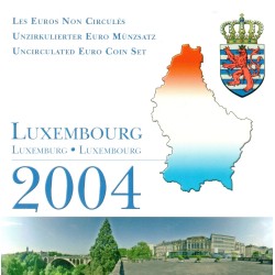 Sada oběžných mincí Lucembursko 2004 - Velkovévodský palác