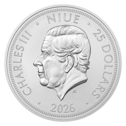 Stříbrná 10oz investiční mince Orel 2026 stand