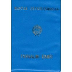 Sada oběžných mincí Maďarsko 1986 /modrý obal/