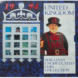 Sada oběžných mincí Velká Británie 1994