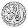 Sada čtyř stříbrných medailí 2026 Novoražby karlovských dukátů dukátový lesk