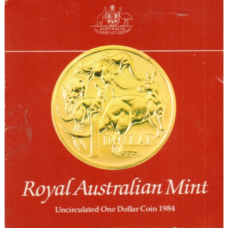 1 AUD Austrálie Kangaroof 1984