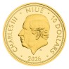Zlatá čtvrtuncová mince Hurvínek - 100 let proof - orientační cena