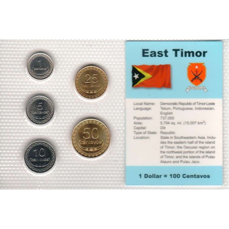 Sada oběžných mincí East Timor