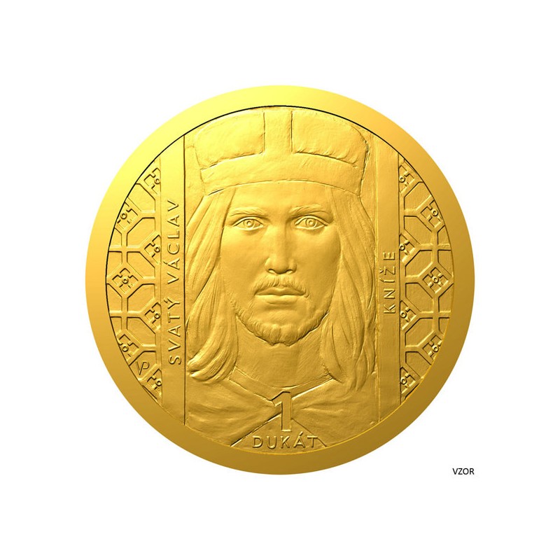 Sada zlatých dukátů sv. Václava se zlatým certifikátem 2026 proof - orientační cena