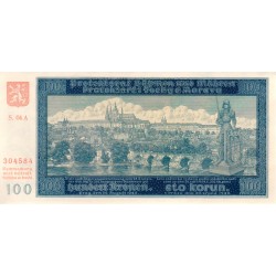 100 Korun 1940 - S. 04 A 304584 - "SPECIMEN"