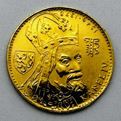 Zlatá mince Jednodukát Karel IV. 1981