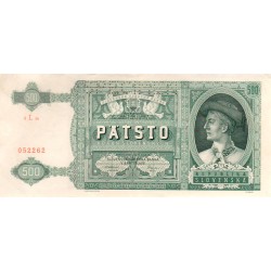 500 slovenských korun 1941 - 3 Jo 069773 - "SPECIMEN"
