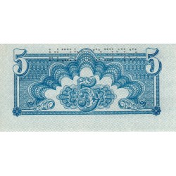 Pětikorunová poukázka 1944 - MC 766359 - "SPECIMEN"
