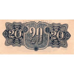 Dvacetikorunová poukázka 1944 - AH 333688 - "SPECIMEN"