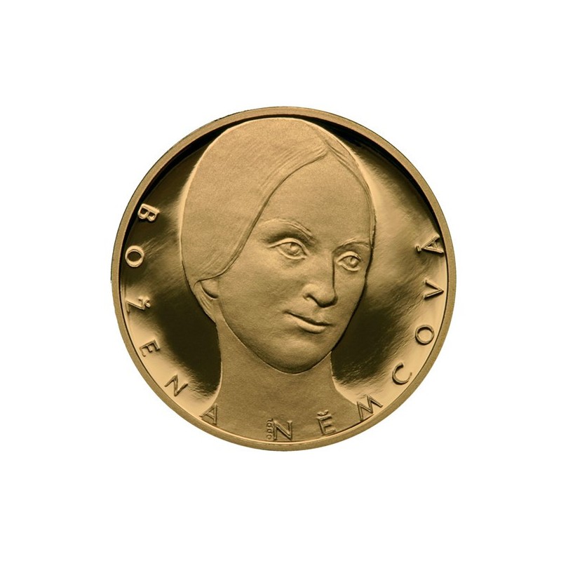 Zlatá medaile 150 let od prvního vydání Babičky, Au 1/4 Oz