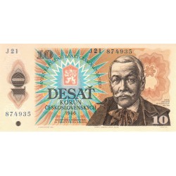 Bankovka 10 Kčs 1988 - J 21 874935