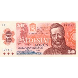 Bankovka 50 Kčs 1987 - I 11 124477