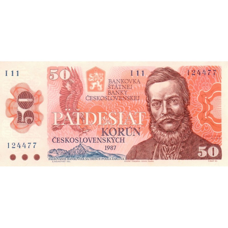 Bankovka 50 Kčs 1987 - I 11 124477