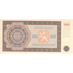 1000 Koruna 1951 S. 11 B 622281 - nevydaná