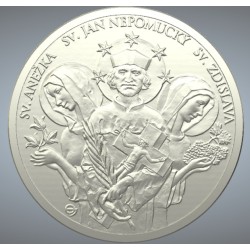 Sada pěti medailí Patroni české duše Proof