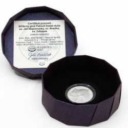 Stříbrná medaile Patroni české duše Proof