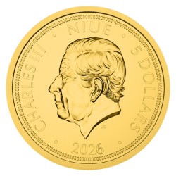Zlatá 1/25oz investiční mince Orel 2026 stand číslovaný - orientační cena