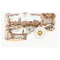 Zlatá mince Kroměříž - Dobové pohlednice - orientační cena