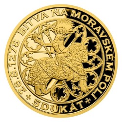 2023 - Sada dukátů České republiky 2023 - Bitva na Moravské poli