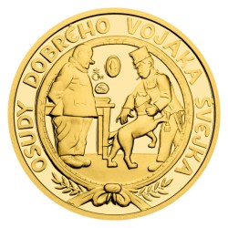 Zlatý dukát Stájový pinč - Osudy dobrého vojáka Švejka proof