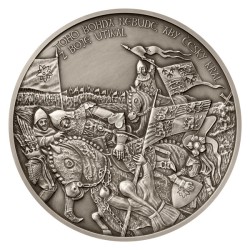 2026 - Stříbrná medaile 10 oz Bitva u Kreščaku standard - orientační cena