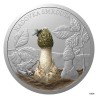 Stříbrná mince Houby - Hadovka smrdutá kolor proof