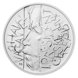 Stříbrná medaile - Olbram Zoubek proof
