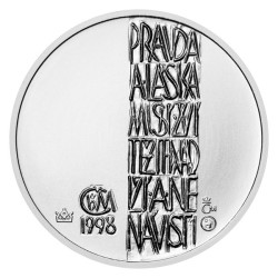 Stříbrná medaile - Olbram Zoubek proof