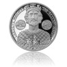 2015 - Sada tří stříbrných mincí Karel Veliký, Karel IV., Karel I. - Proof