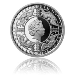 2015 - Sada tří stříbrných mincí Karel Veliký, Karel IV., Karel I. - Proof