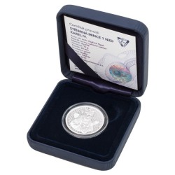2015 - Sada tří stříbrných mincí Karel Veliký, Karel IV., Karel I. - Proof