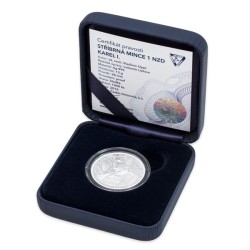 2015 - Sada tří stříbrných mincí Karel Veliký, Karel IV., Karel I. - Proof