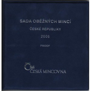 Sada oběžných mincí České republiky 2006 - Proof