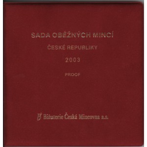 Sada oběžných mincí České republiky 2003 - Proof