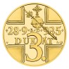 Sada zlatých dukátů sv. Václava se zlatým certifikátem 2025 proof - Vl. Pavlica
