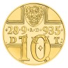 Sada zlatých dukátů sv. Václava se zlatým certifikátem 2025 proof - Vl. Pavlica