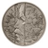 Stříbrná medaile Václav Havel 90 let odražek třídukátu standard