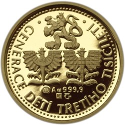 2000 - Jednodukát České republiky Proof