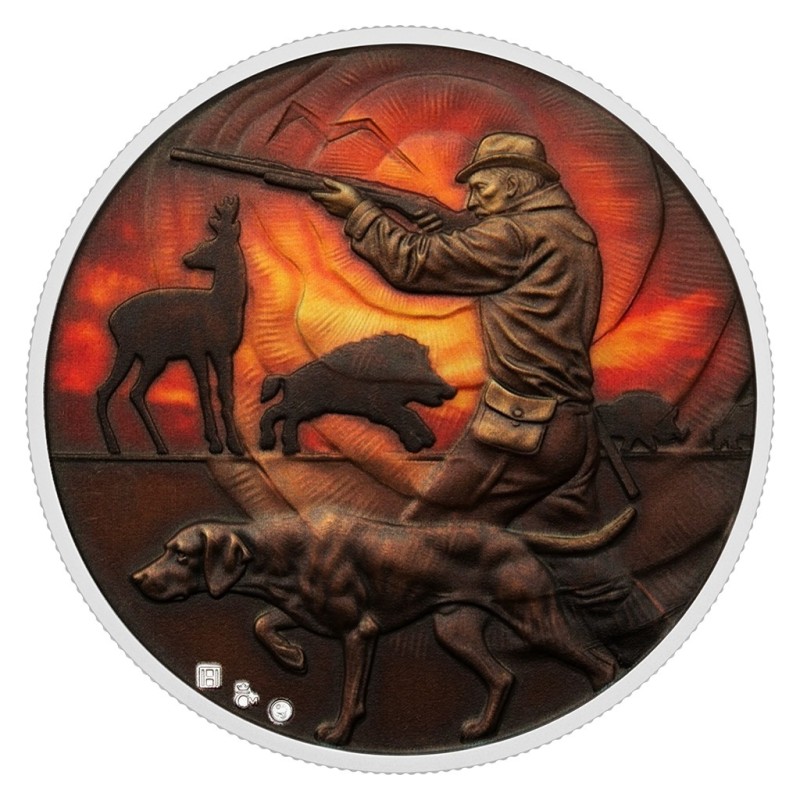 Stříbrná medaile Myslivost