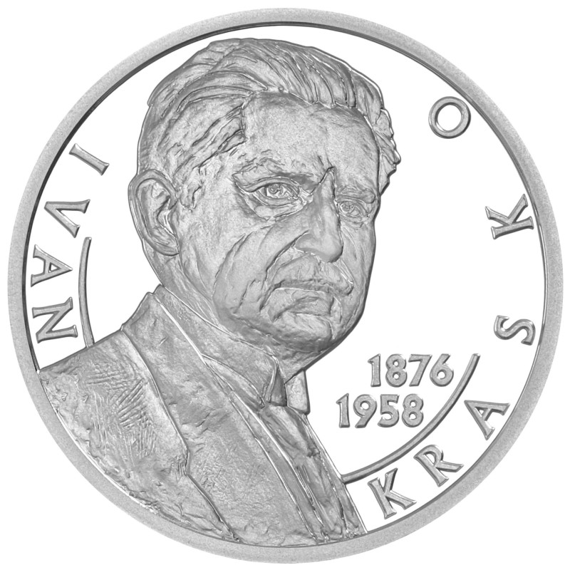 Stříbrná pamětní mince Ivan Krasko Proof