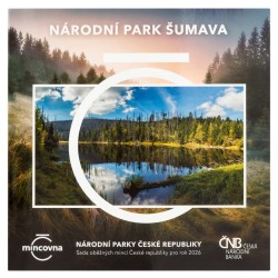 Sada oběžných mincí 2026 Národní parky - Šumava standard