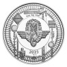 Stříbrná číslovaná medaile 1 oz Československá parní trakce Všudybylka 354.1178 proof s hologramem