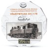 Stříbrná číslovaná medaile 10 oz Československá parní trakce Všudybylka 354.1178 proof s hologramem